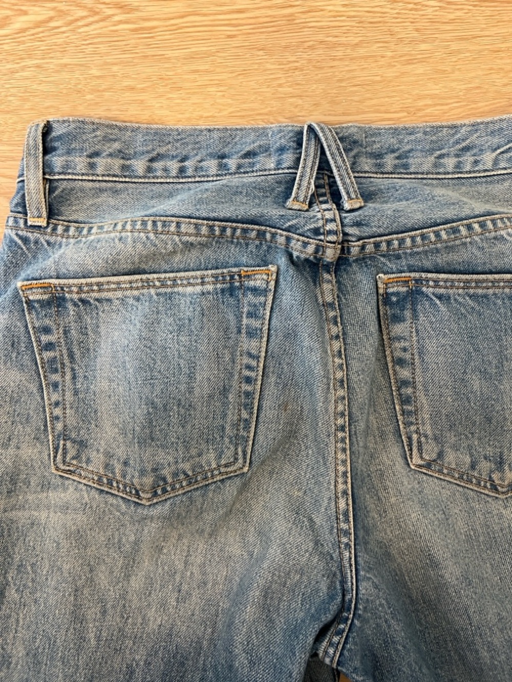 SLVRLAKE Light Wash High-Rise Straight Jeans - Picture 6 of 8